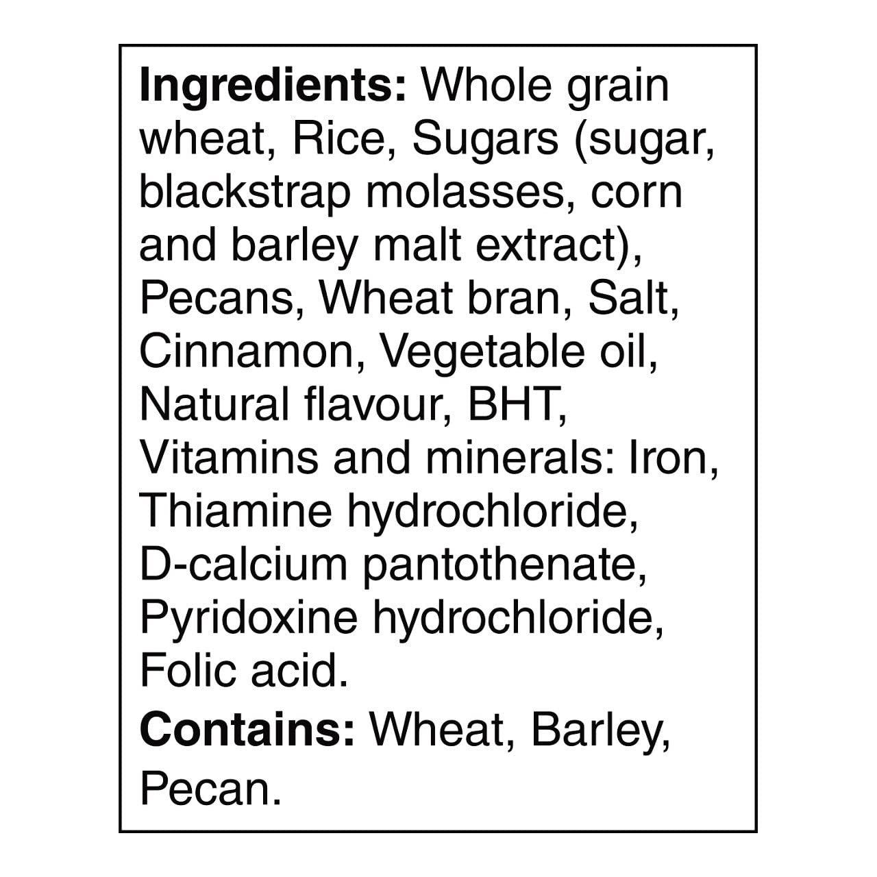 Kellogg's Special K Cinnamon Pecan Cereal, 343g/12 oz. Box {Imported from Canada}